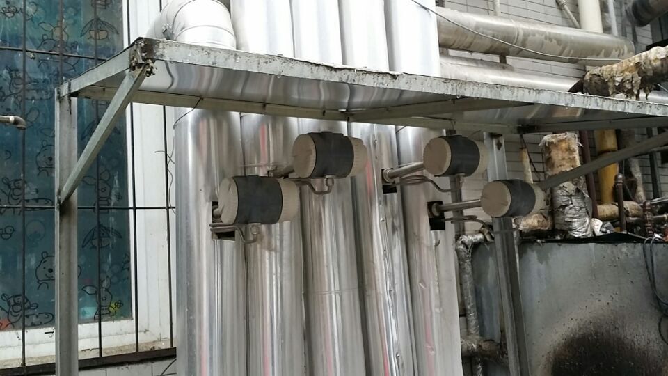 威遠渦街流量計-武漢某服裝廠調試現場