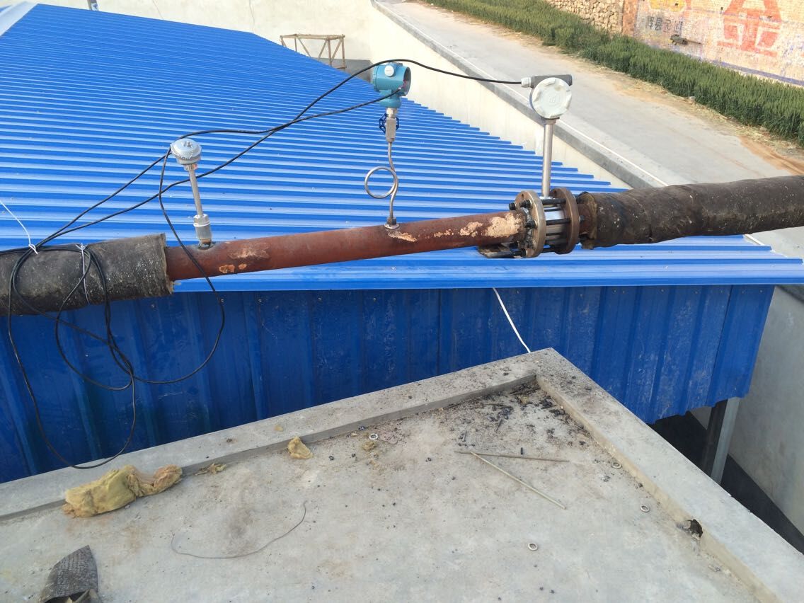 新鄉**電池廠渦街調試現場